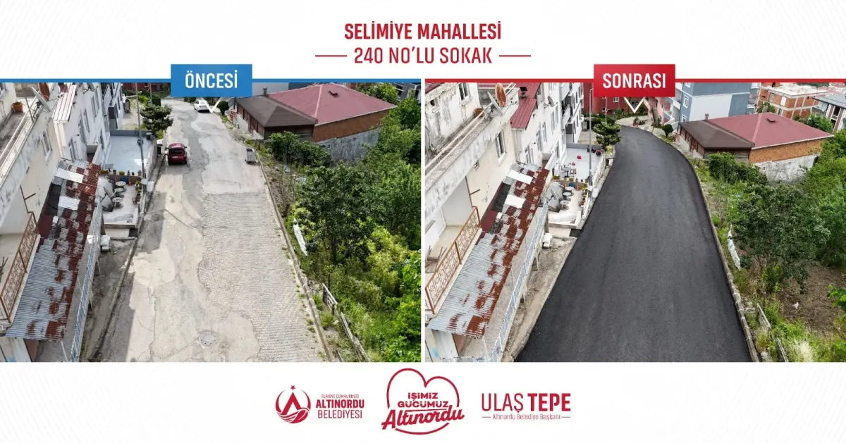ÇEYREK ASIRDIR EL DEĞMEYEN SELİMİYE MAHALLESİ 240’INCI SOKAK NEFES ALDI
