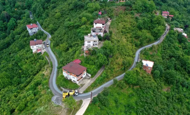 PERŞEMBE YEŞİLKÖY MAHALLESİ ASFALTLANDI