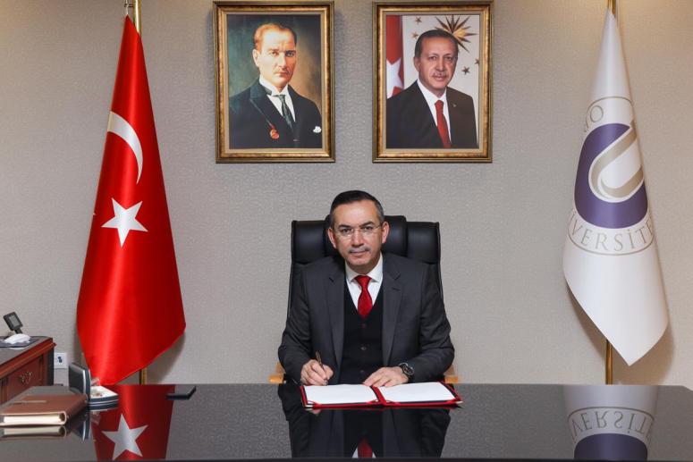 Rektör Prof. Dr. Ali Akdoğan’ın Cumhuriyet Bayramı Kutlama Mesajı