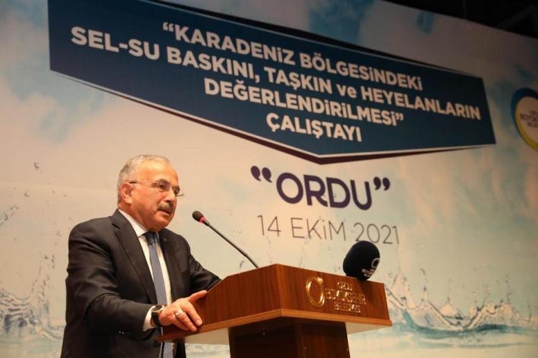 KARADENİZ’DE SEL, TAŞKIN VE HEYELAN ÇALIŞTAYI ORDU’DA YAPILDI