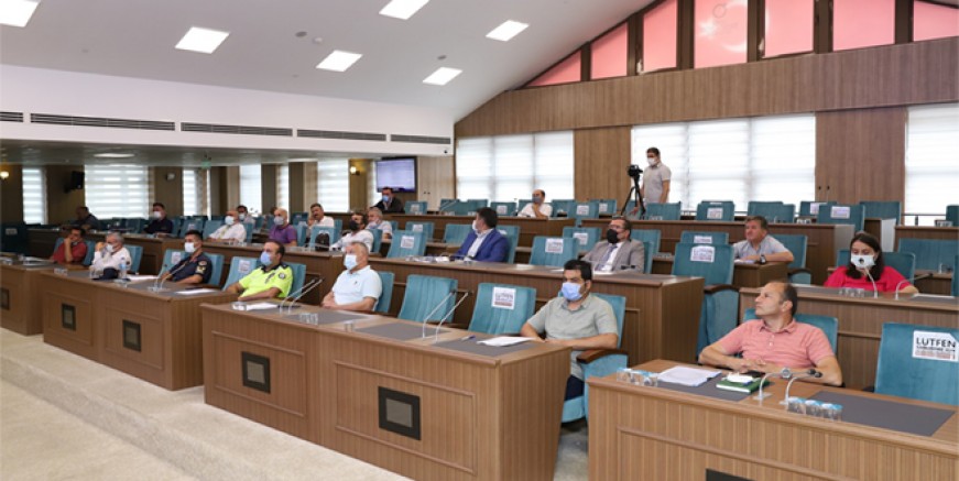 AĞUSTOS AYI UKOME TOPLANTISI GERÇEKLEŞTİRİLDİ