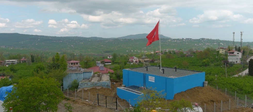 ALTINORDU KÖKENLİ MAHALLESİNDE DEV İÇME SUYU DEPOSU