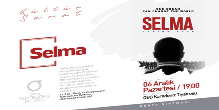 ARALIK AYININ İLK FİLM GÖSTERİMİ ‘SELMA’