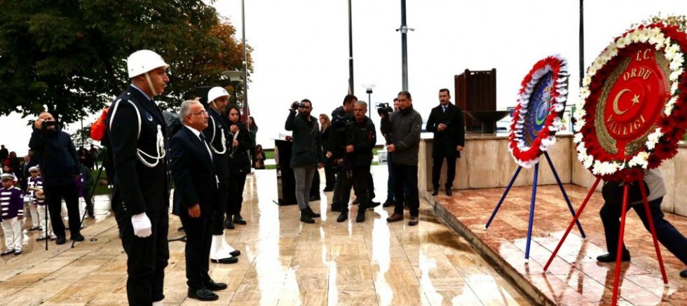 ATATÜRK ÖLÜMÜNÜN 84. YILINDA TÖRENLERLE ANILDI