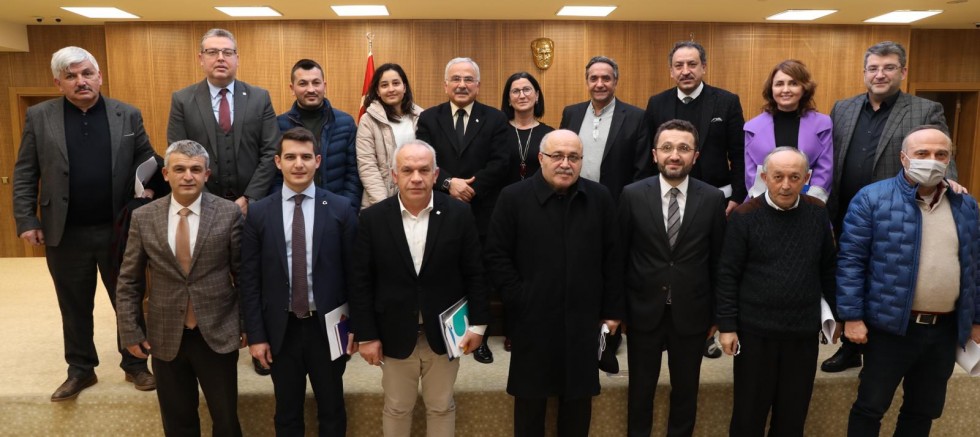 BAŞKAN GÜLER, KENT KONSEYİ ÜYELERİNİ AĞIRLADI