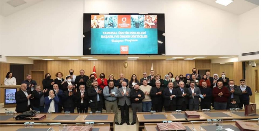 BÜYÜKŞEHİR’İN DESTEĞİ ÜRETİME DÖNÜŞTÜ