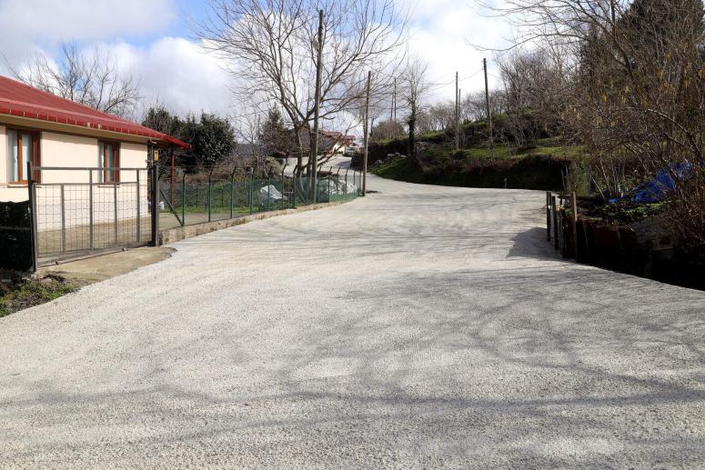 SARAY MAHALESİNDE BETON YOL SEVİNCİ