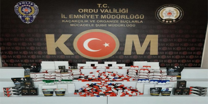 EMNİYETTEN KAÇAKÇILIK OPERASYONU