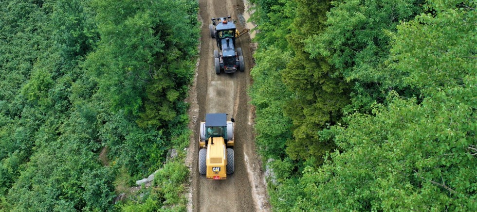 KIRSALDA YOL ÇALIŞMALARI TAM GAZ DEVAM EDİYOR