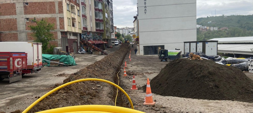 KORGAN’DA DOĞALGAZ ÇALIŞMALARI HIZ KAZANDI