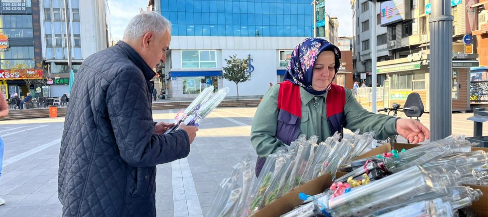 ORDU’DA 2 BİN ADET FİDAN TOPRAKLA BULUŞTU