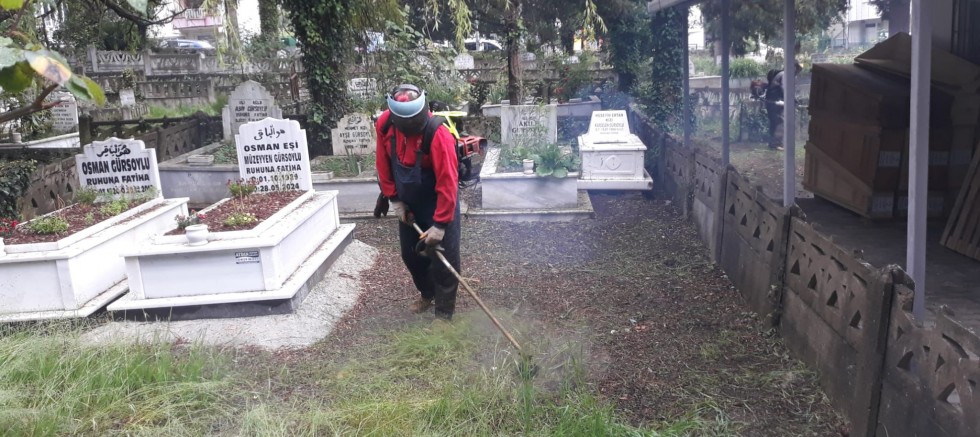 ORDU’DA MEZARLIKLAR KURBAN BAYRAMI’NA HAZIR