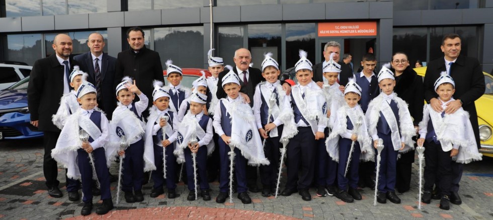 ORDU’DA SÜNNET ŞÖLENİ 