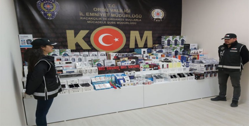 ORDU MERKEZLİ 4 İLDE OPERASYON