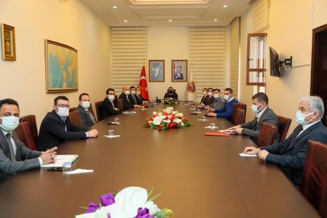 PANDEMİ DEĞERLENDİRME TOPLANTISI YAPILDI