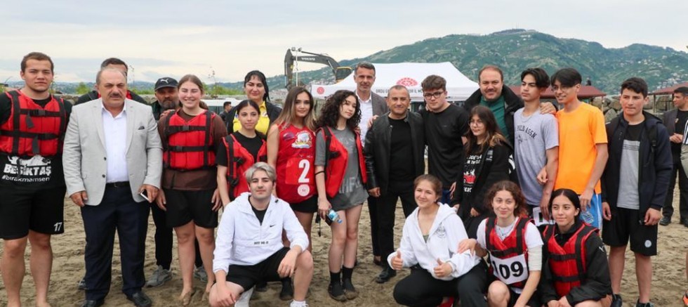 RAFTİNG GENÇLER GRUP MÜSABAKALARI ORDU’DA BAŞLADI