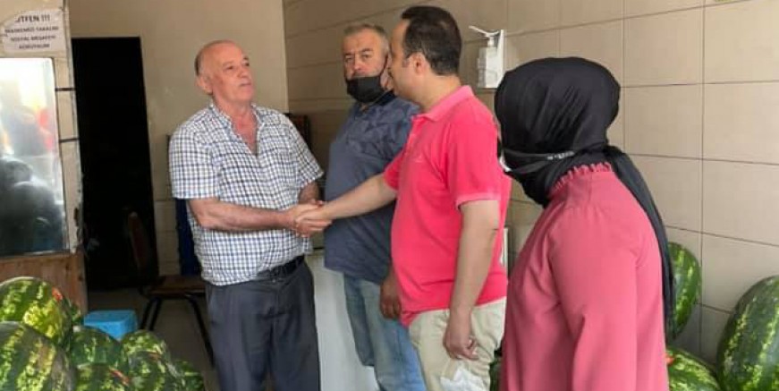 ŞANLITÜRK’DEN ESNAF ZİYARETİ