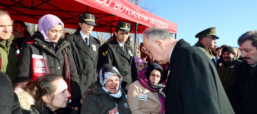 Şehidimizi Dualarla Son Yolculuğa Uğurladık 