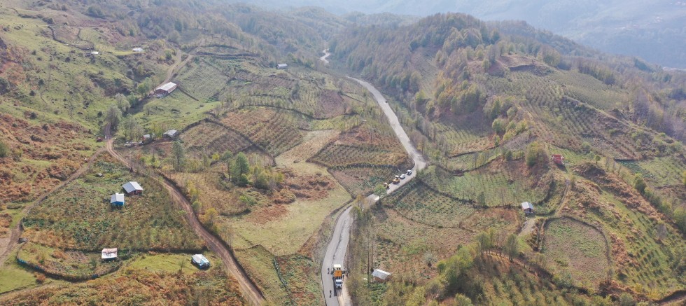 ULUGÖL YOLU ASFALTLANIYOR