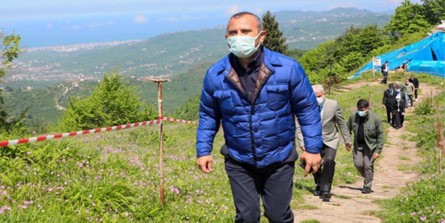 VALİ SONEL, ANTİK KURUL KALESİ’NDE İNCELEMEDE BULUNDU