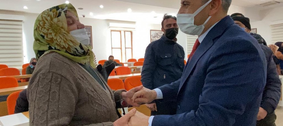 VALİ SONEL, “DEVLETİMİZ VATANDAŞLARIMIZIN YANINDA ”